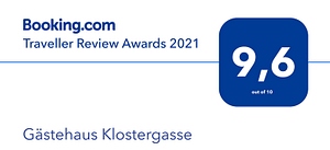 Award 2021 Gästehaus Klostergasse