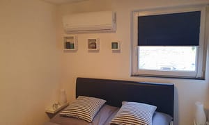 Klimaanlage im Schlafzimmer